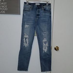 Oasis Distressed Jean's- Size 5